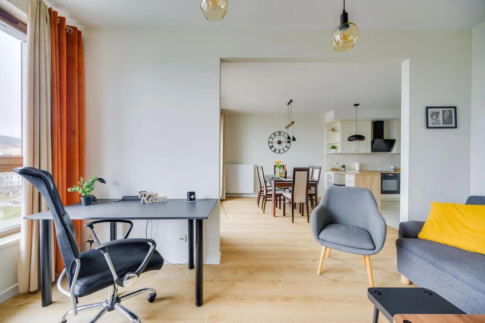 アパート Prostywynajem Apartament Garrison Skyline Parking グダニスク